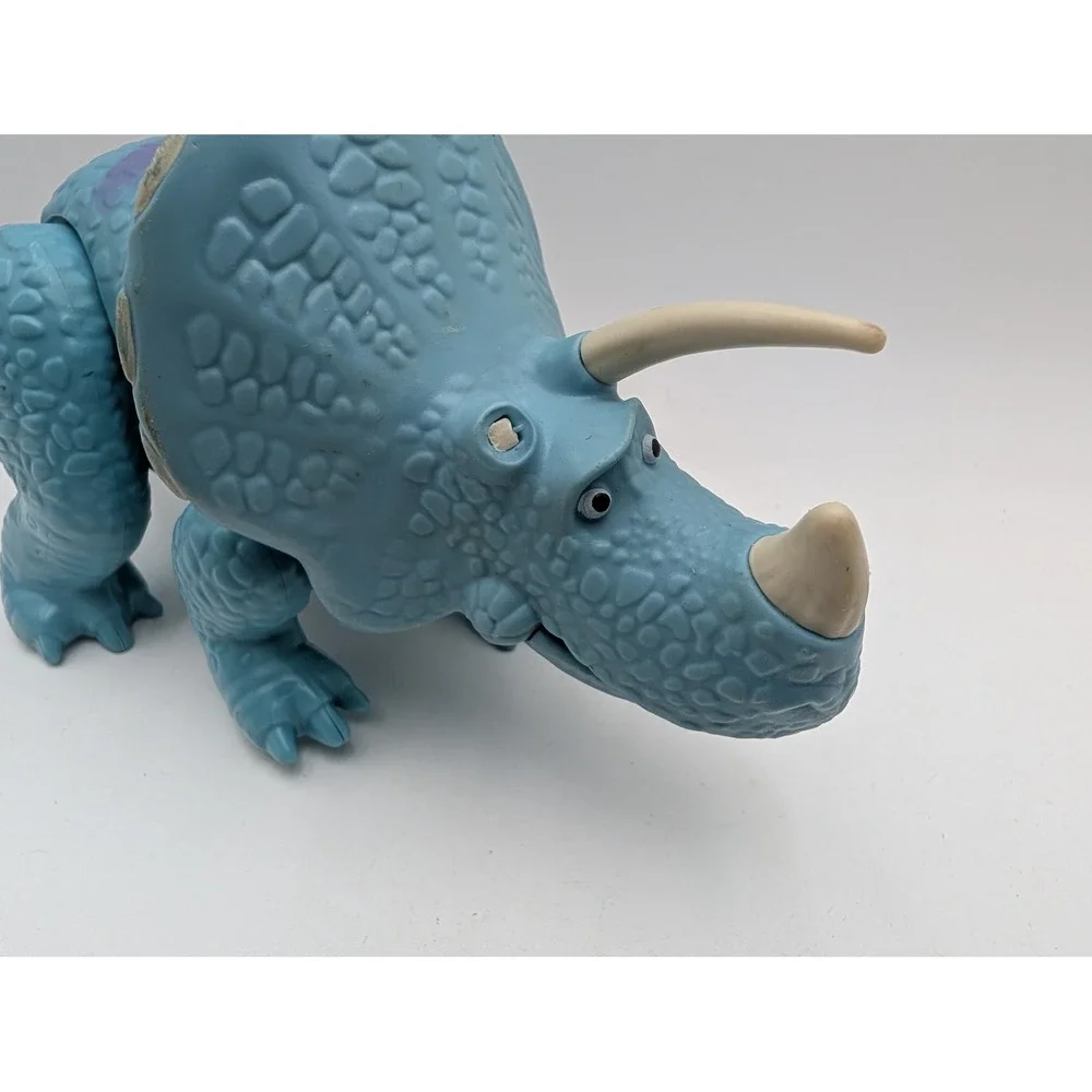 Mattel Toy Story 4 Trixie Triceratops Blue Dinosaur Figure MISSING HORN